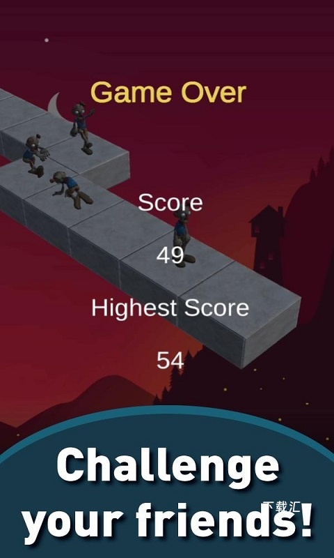 僵尸撞撞_https://www.toolscha.com_休闲益智_第1张