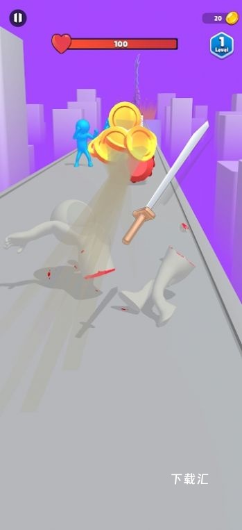 刀剑碰撞跑_https://www.toolscha.com_休闲益智_第2张