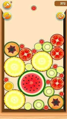 WatermelonFruitsMergePuzzle_https://www.toolscha.com_休闲益智_第1张