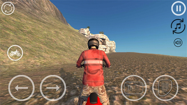 真实越野摩托车游戏模拟器下载_https://www.toolscha.com_赛车竞速_第2张