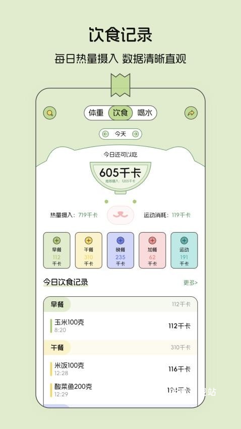 减肥打卡记录便签_便捷生活_第2张_吐司下载站 减肥打卡记录便签_https://www.toolscha.com_便捷生活_第2张