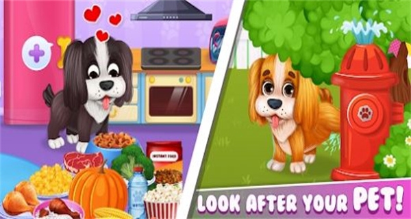 我的宠物之家幼犬护理游戏_https://www.toolscha.com_模拟经营_第3张