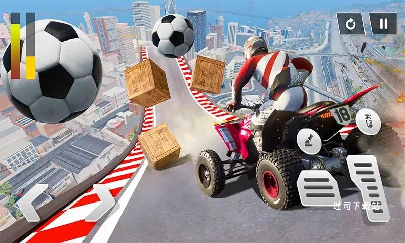 四轮特技飞车_https://www.toolscha.com_赛车竞速_第2张
