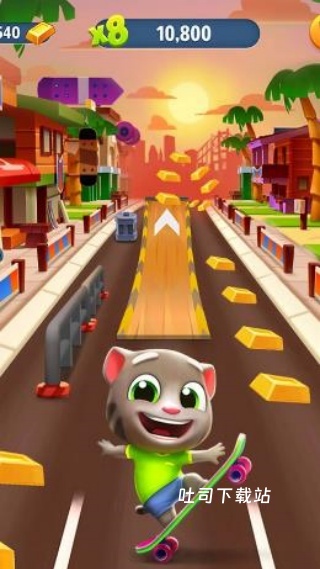 汤姆猫跑酷手游_https://www.toolscha.com_休闲益智_第2张