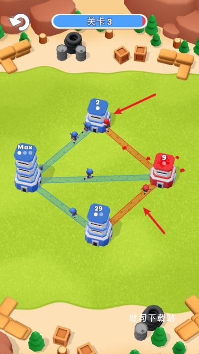 塔楼战争_https://www.toolscha.com_休闲益智_第5张
